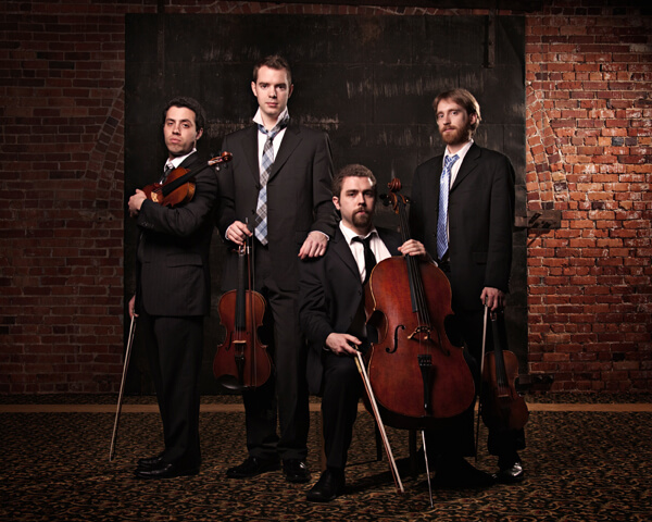 JACK Quartet. Photo credit: Stephen Poff.