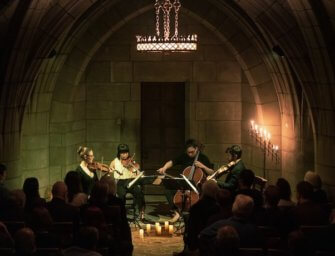 Attacca Quartet Performs Caroline Shaw Program at The Crypt Sessions